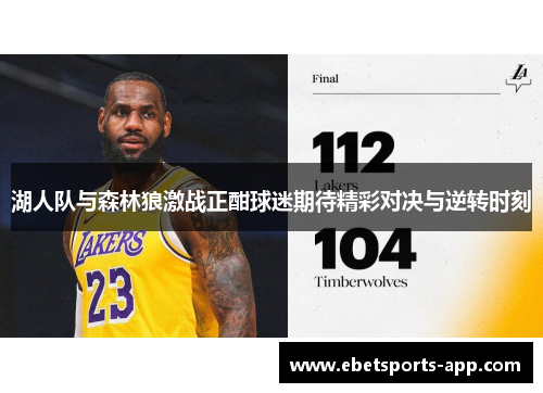 湖人队与森林狼激战正酣球迷期待精彩对决与逆转时刻